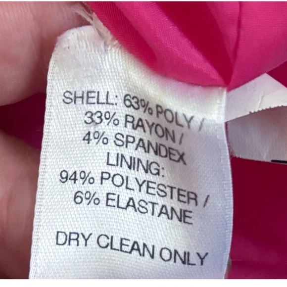 Vineyard Vines Pink Dress Size 0 Bright Old Money Preppy Barbiecore Summer - Picture 3 of 5